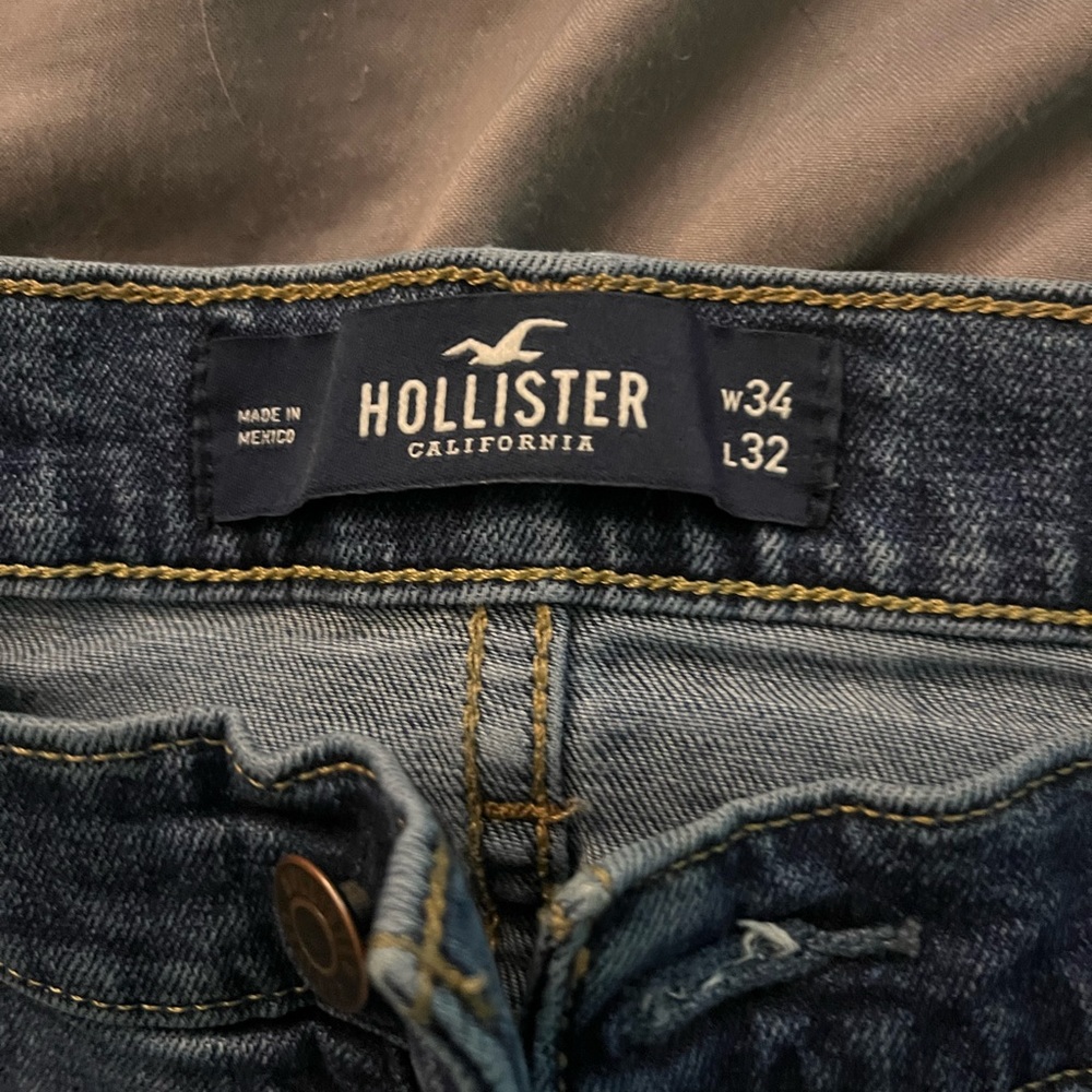 Men’s Hollister jeans, size 34x32, dark wash